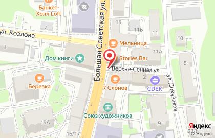 Микей на Большой Советской улице на карте
