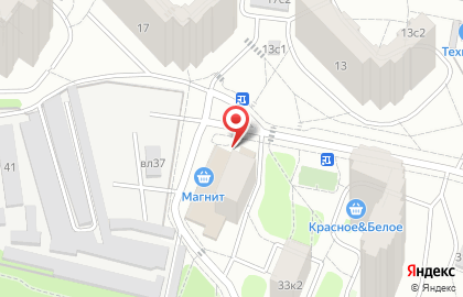 Магазин у дома Бристоль в проезде Русанова на карте