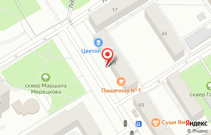 Интернет-гипермаркет товаров для строительства и ремонта ВсеИнструменты.ру на улице Маршала Мерецкова на карте