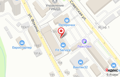 Автокомплекс Pit Stop на Советской улице на карте