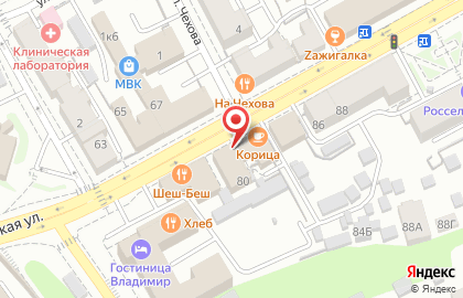 Буфет во Владимире на карте