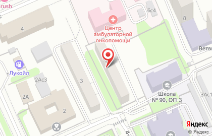 Гранитная мастерская Град-экс в 4-м Новоподмосковном переулке на карте