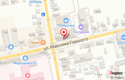 Страховой дом ВСК, САО на улице Максима Горького в Батайске на карте