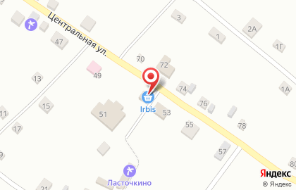 Магазин продуктов Ирбис на карте