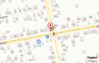 Продуктовый магазин Прага на улице М.Горького на карте
