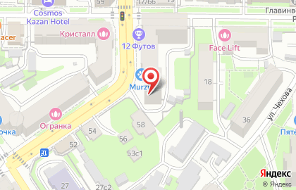 Интерьерный салон Rich House в Вахитовском районе на карте
