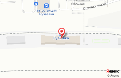 Рузаевский линейный отдел МВД России на Привокзальной площади на карте