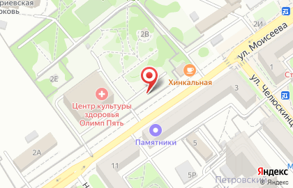 Стрелково-спортивный комплекс ДОСААФ в Ленинском районе на карте