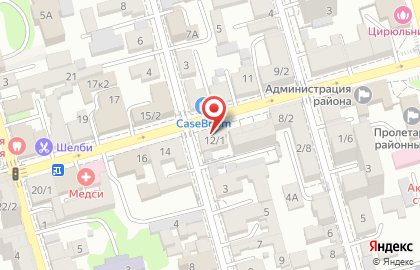 Швейный магазин и услуга Юнис на Советской улице на карте