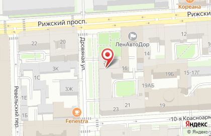 Ремонтная мастерская Chisto Blisto в Адмиралтейском районе на карте