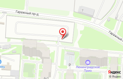 Автостоянка в Санкт-Петербурге на карте