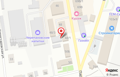 Магазин автозапчастей ГАЗ в Новосибирске на карте