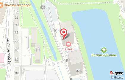 Продовольственный магазин в Ленинградском районе на карте