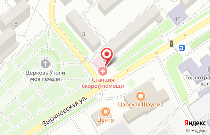 Скорая медицинская помощь на улице Пржевальского на карте