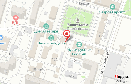 Клуб исторической реконструкции на карте