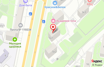 Золотая Лига на проспекте 60-летия Октября на карте