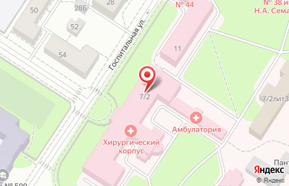 Частная скорая помощь №1 Пушкине на карте