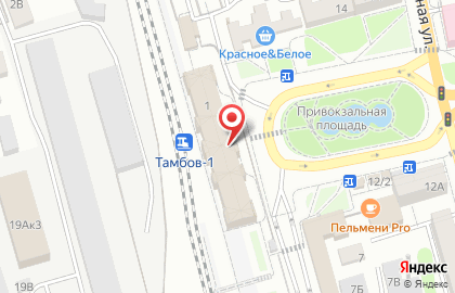 Банкомат ВТБ в Тамбове на карте