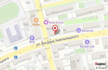 Банк Национальный стандарт на улице Богдана Хмельницкого на карте