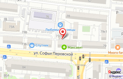 Продуктовый магазин, ИП Малахов В.В. на карте