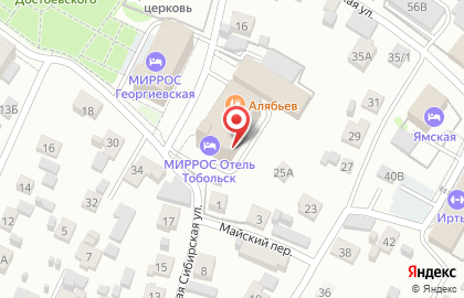 Хостел Алексеевский на карте