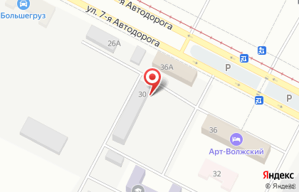 Волжская противопожарная автоматика на карте