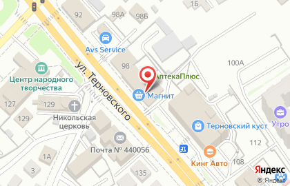 Магазин напитков Крепость в Первомайском районе на карте