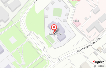 Детский сад Конфетти на карте