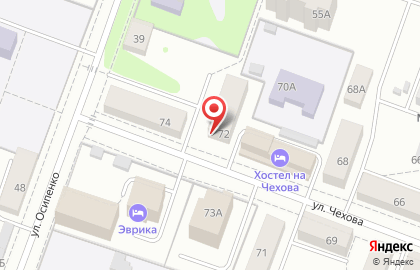 Сервисный центр Panasonic на улице Чехова на карте
