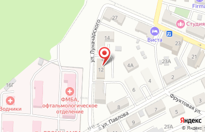 Военный комиссариат на улице Павлова на карте