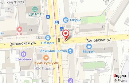 Мастерская по изготовлению ключей на Московской улице на карте