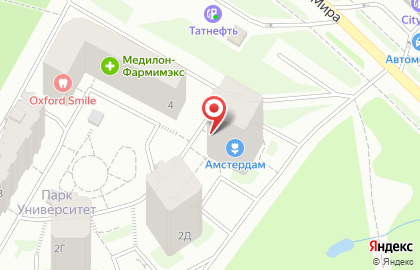 Парикмахерская Зебра во Владимире на карте
