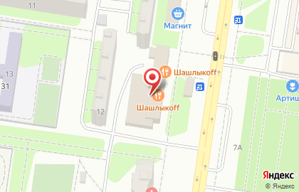 Гриль-бар Шашлыкоff на Революционной улице на карте