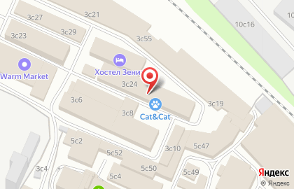 Гостиница Cat&Cat на карте