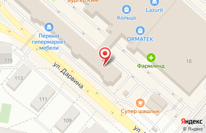 Фабрика мебели Модель в Советском районе на карте