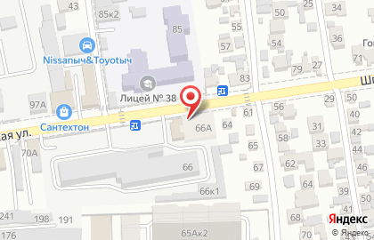 Жемчужина на Шпаковской улице на карте