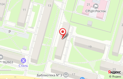 Череповецкий районный суд на карте