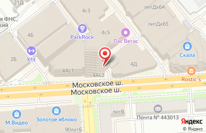 ММВБ-РТС, ОАО Московская биржа на карте