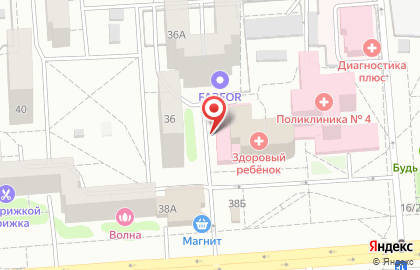Школа танцев Infinity на улице Генерала Лизюкова на карте