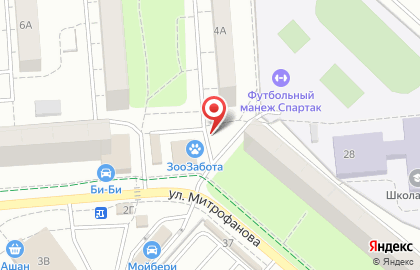 Мосстрахконтроль на улице Митрофанова на карте