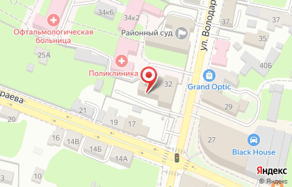 ЦИТРУс на улице Володарского на карте