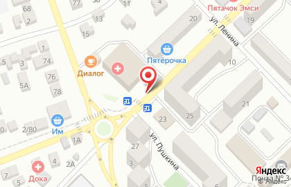 Киоск по продаже печатной продукции, г. Азов на улице Чехова на карте