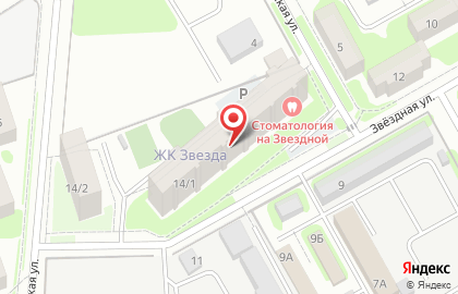 Жилой комплекс Звезда на карте