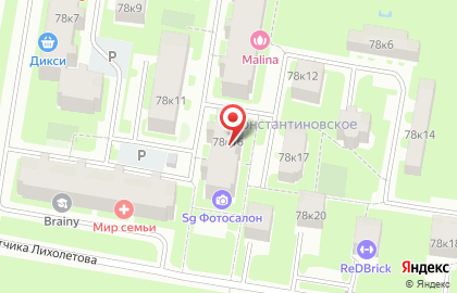 Цветы 2555 на карте