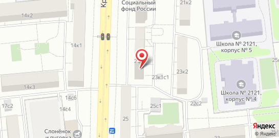 Стоматология Дианта в Люблино на карте