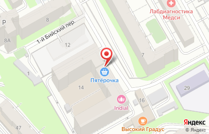 Автостоянка в Перми на карте