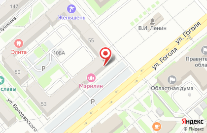 Интернет провайдер Ростелеком для дома в г. Курган на карте