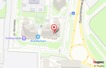 Бар Пивбург в Советском районе на карте