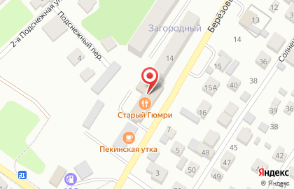 Молодежное, СТО на карте