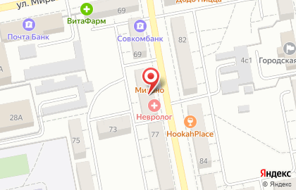 Аквариум на улице Карла Маркса на карте